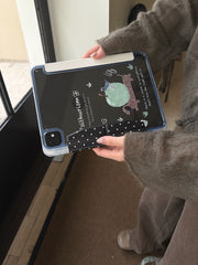 Green Apple Dachshund iPad Case