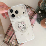 Load image into Gallery viewer, Glittery framed heart-shaped Kitty pendant