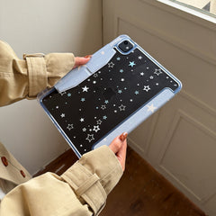 Denim Blue Star iPad Case