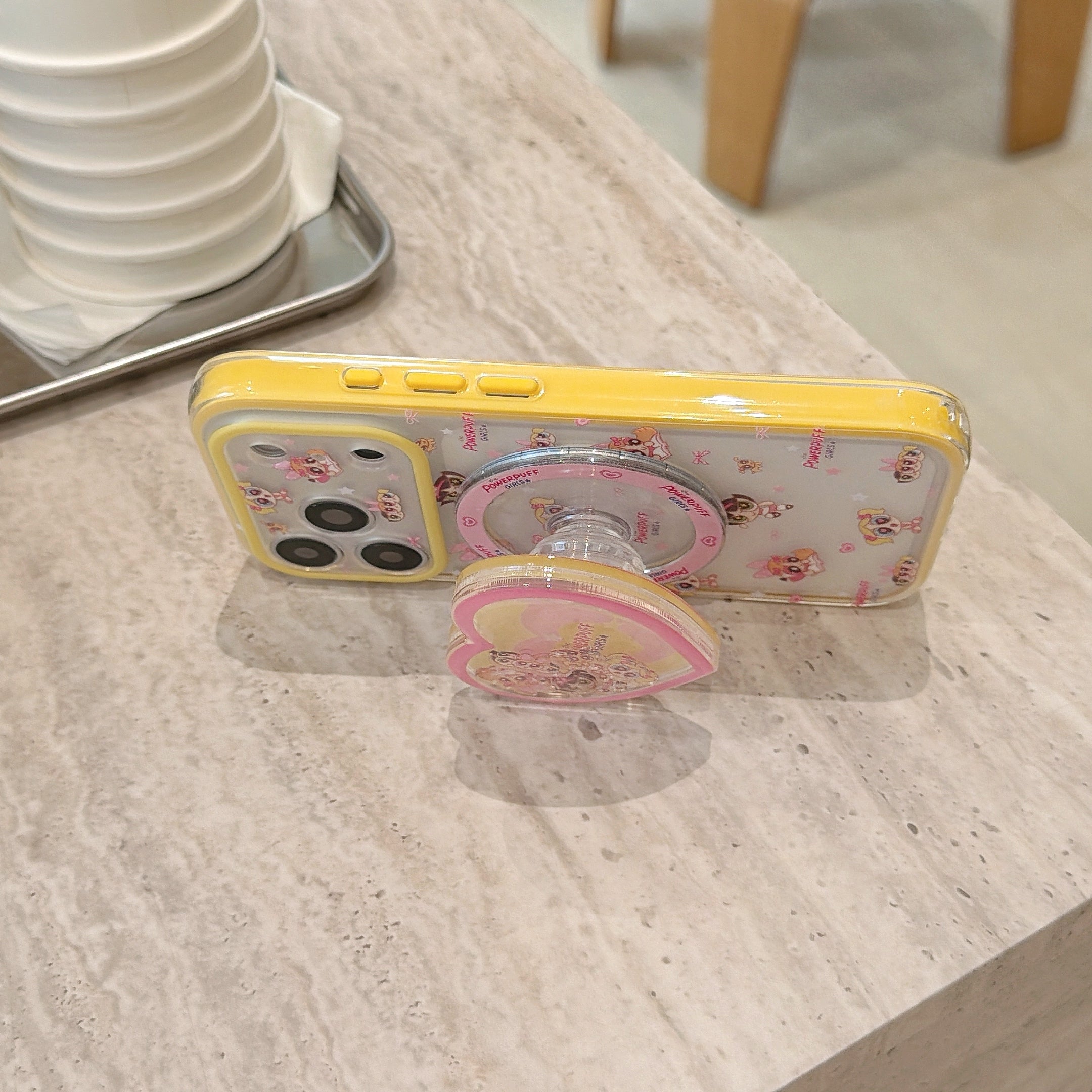 Powerpuff Girls Magnetic 2-in-1 Series: 360° Protection & MagSafe Ready for iPhone 13-17 Series | Iconic Y2K Superhero Design