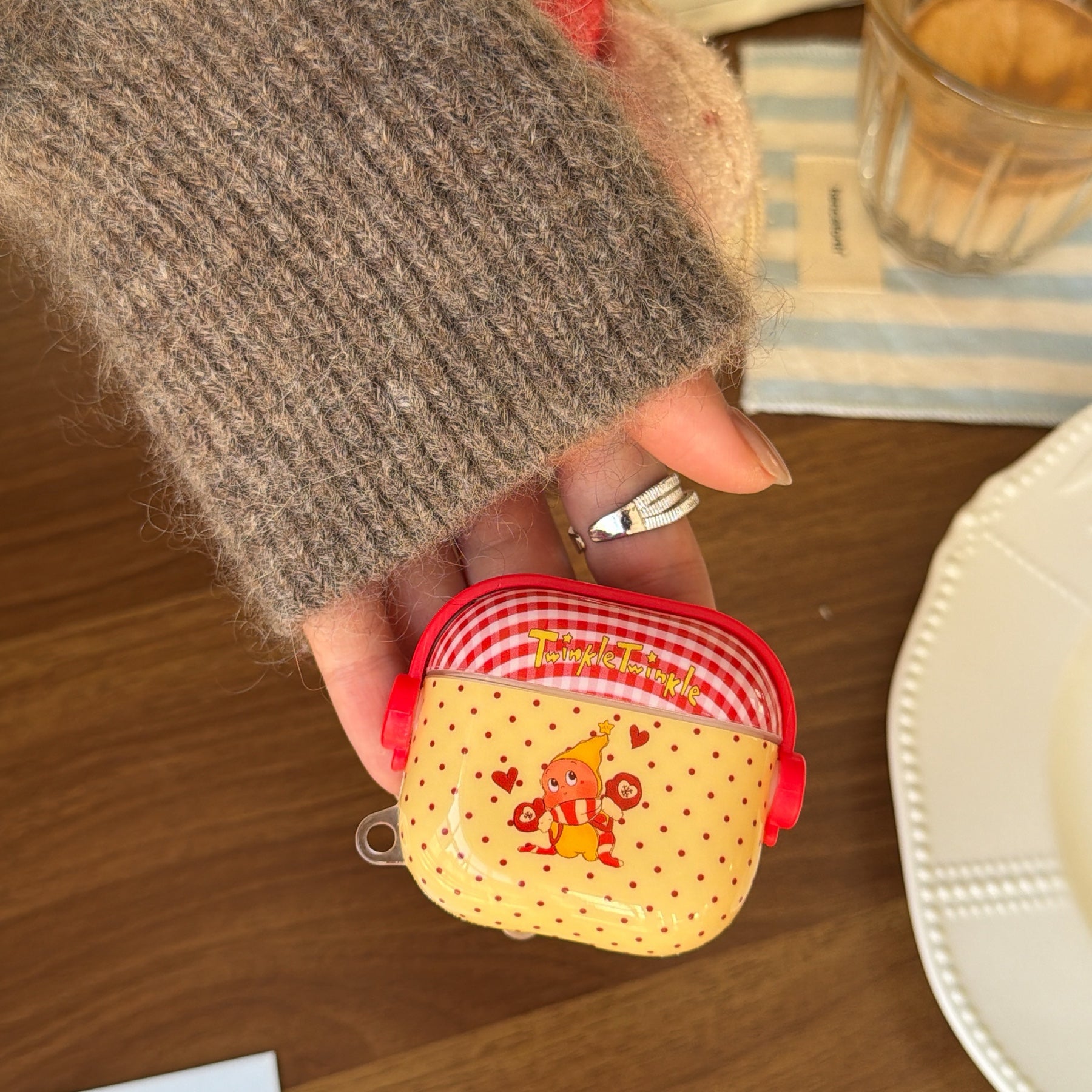 Polka Twinkle Twinkle Apple AirPods case