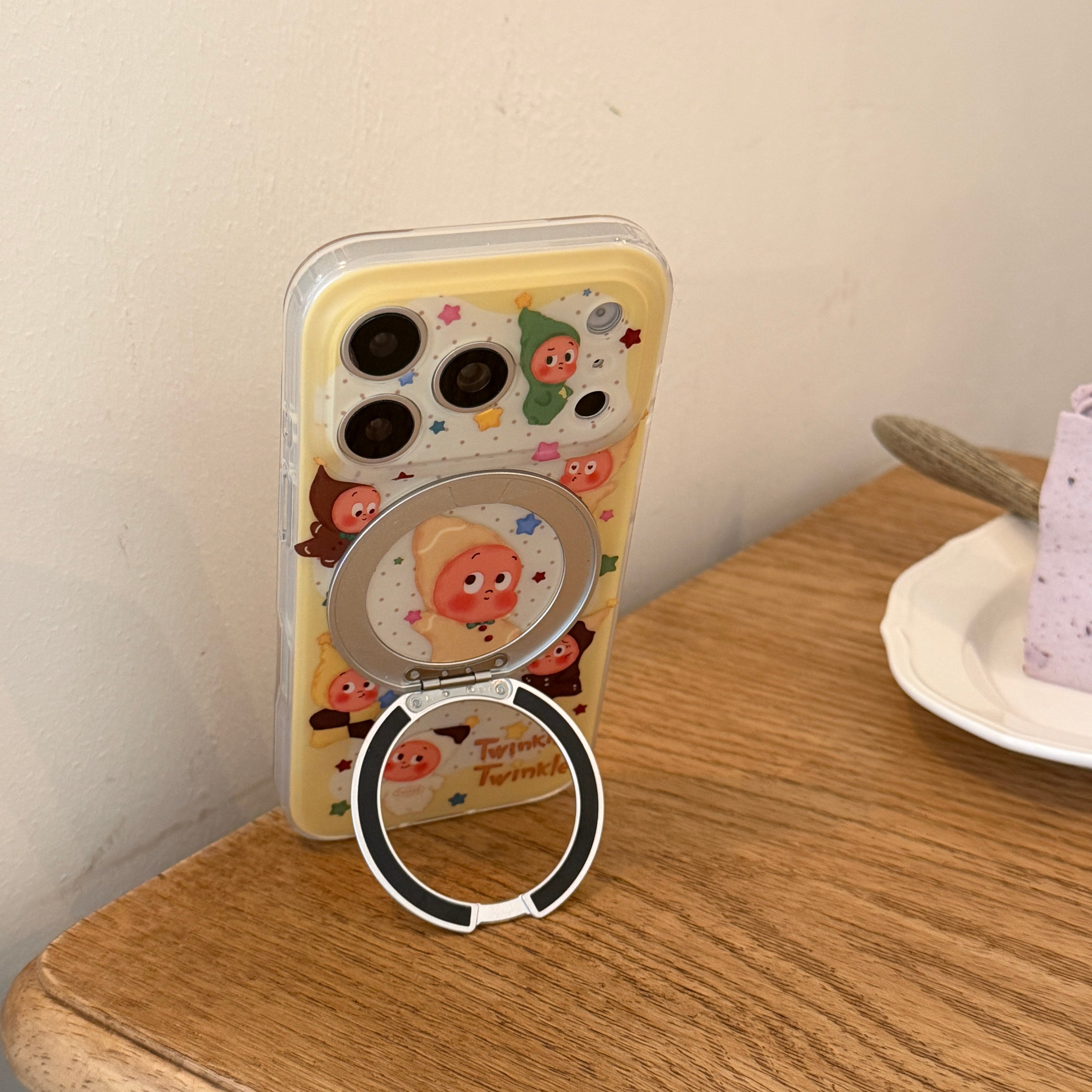 Twinkle Twinkle Apple phone case with stand