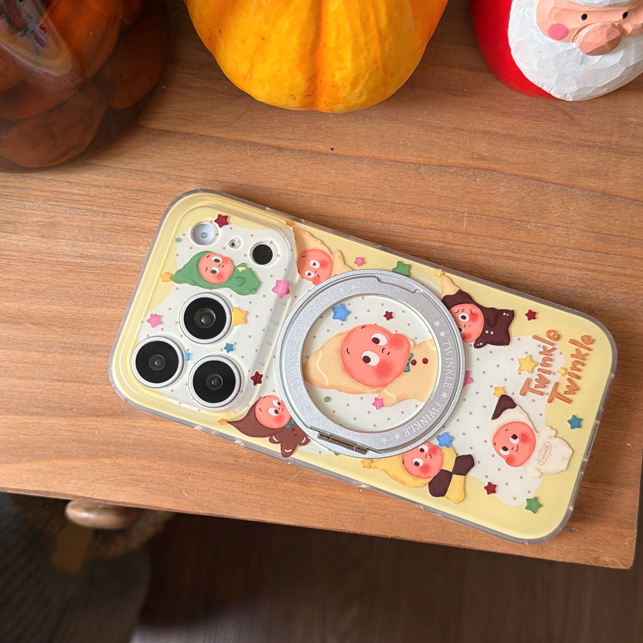 Twinkle Twinkle Apple phone case with stand