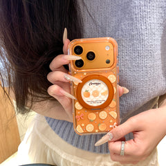 Aesthetic Mixed Fruit Pattern Case: 360° Air Cushion Shockproof Series for iPhone 13-17 Series