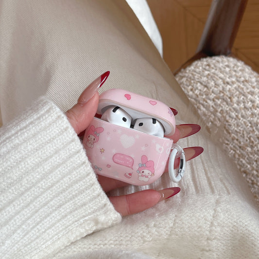 Blush Tone Star My Melody AirPods Case - For All AirPods Models