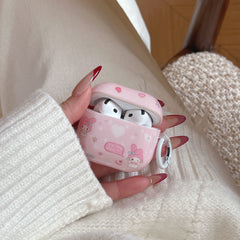 Blush Tone Star My Melody AirPods Case - For All AirPods Models