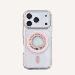 5-color magnetic + small circle 360 magnetic stand phone case