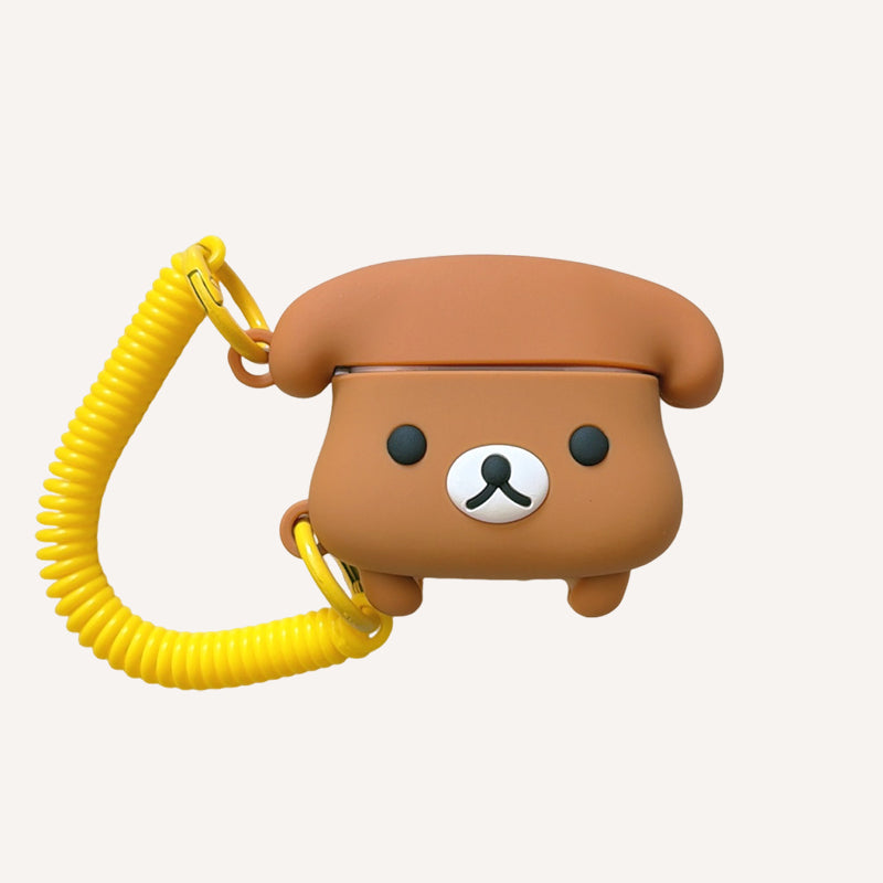 Kitty/Winnie the Pooh/Mamiji/Pink Puppy Telephone Silicone AirPods Earphone Cover