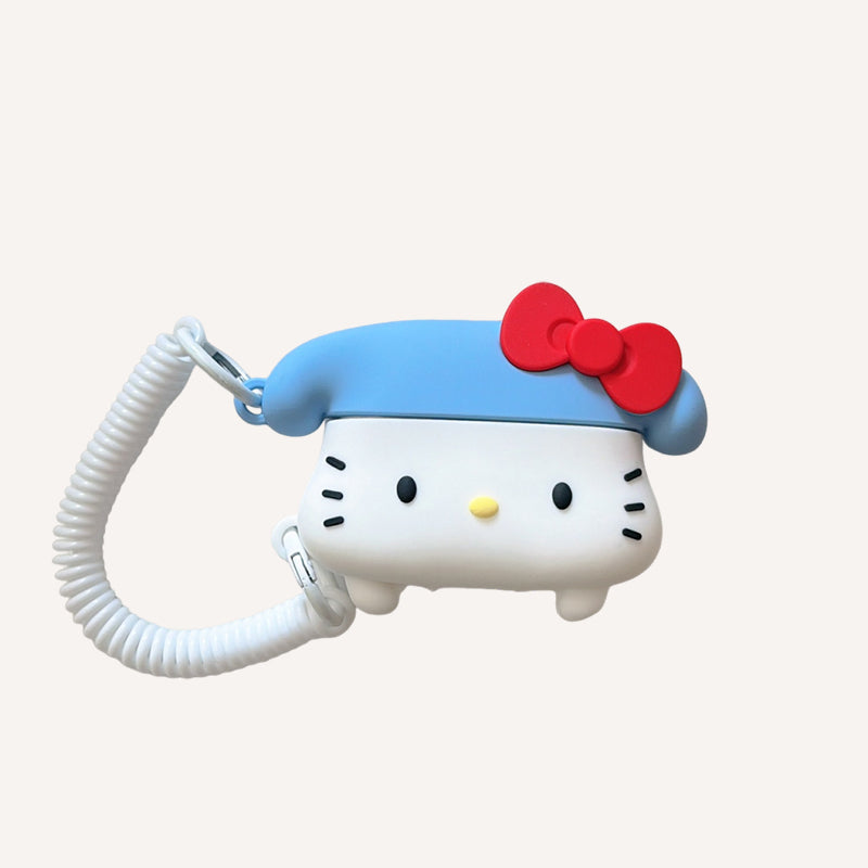 Kitty/Winnie the Pooh/Mamiji/Pink Puppy Telephone Silicone AirPods Earphone Cover