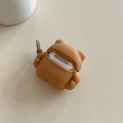 Muscle Kitty Silicone Earphone Cover