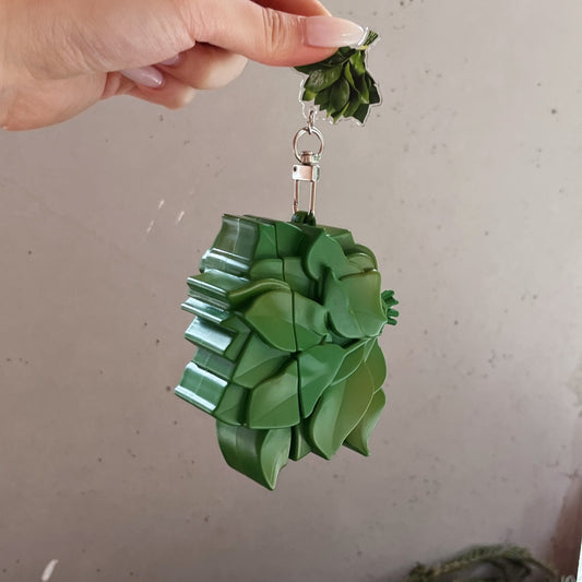 Silicone grapefruit leaf silicone earphone cover