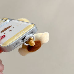 Cute Cartoon Chiikawa & Pompompurin Phone Case for iPhone 13-17 Pro Max