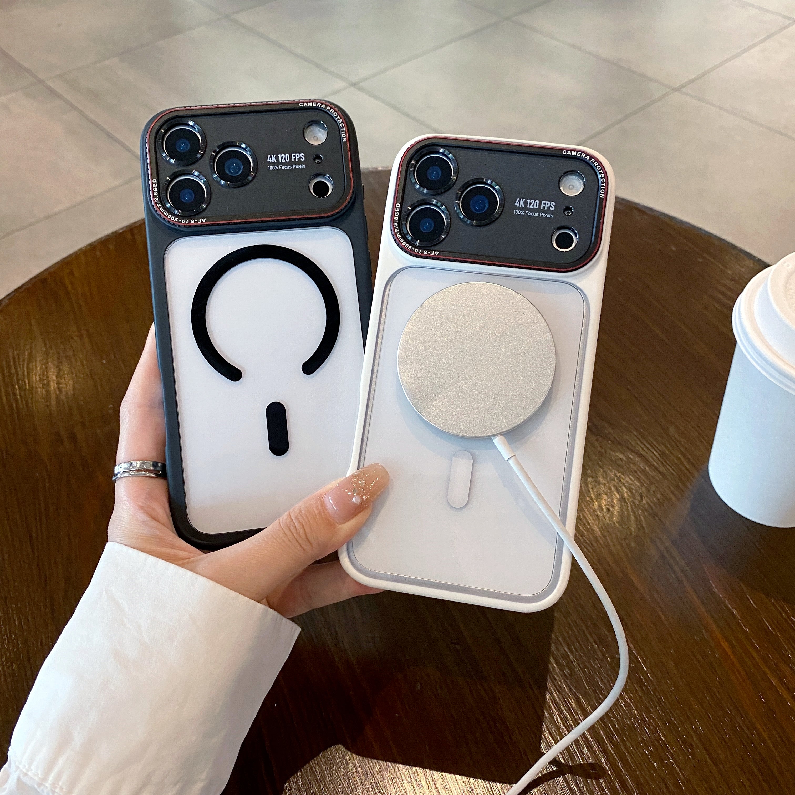 5-color Lycra transparent Apple phone case