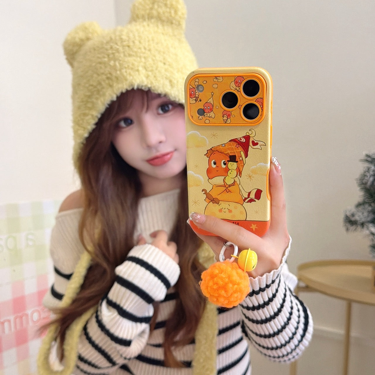 Moon Ice Cream Twinkle Twinkle Large Window Phone Case