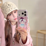 Load image into Gallery viewer, Ballet Kitty Round Edge Airbag Double-Sided Phone Case