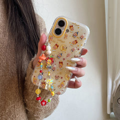 Yellow Gradient Twinkle Phone Case for iPhone 15-17 Pro Max - Full-Screen Protection - Playfulcase