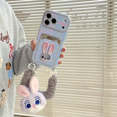 Judy Electroplated Large Window Phone Case