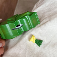 Silicone grapefruit leaf silicone earphone cover