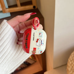 Color Block Star Fish Tank Hello Kitty AirPods Case - For All AirPods Models