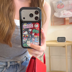 Vacation Kitty Aesthetic Mirror Case | Y2K Space Shell Edition