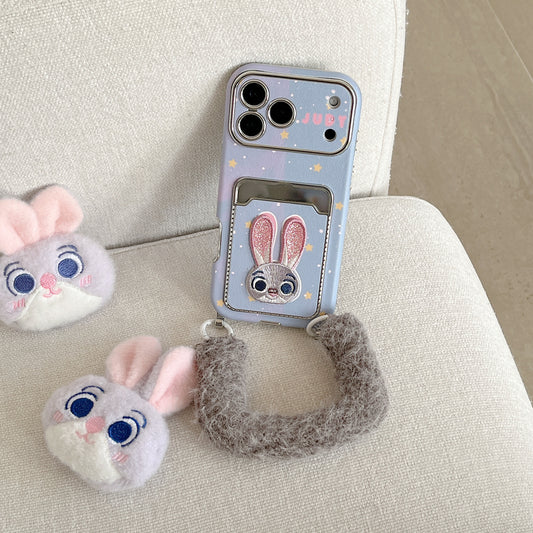 Judy Electroplated Large Window Phone Case