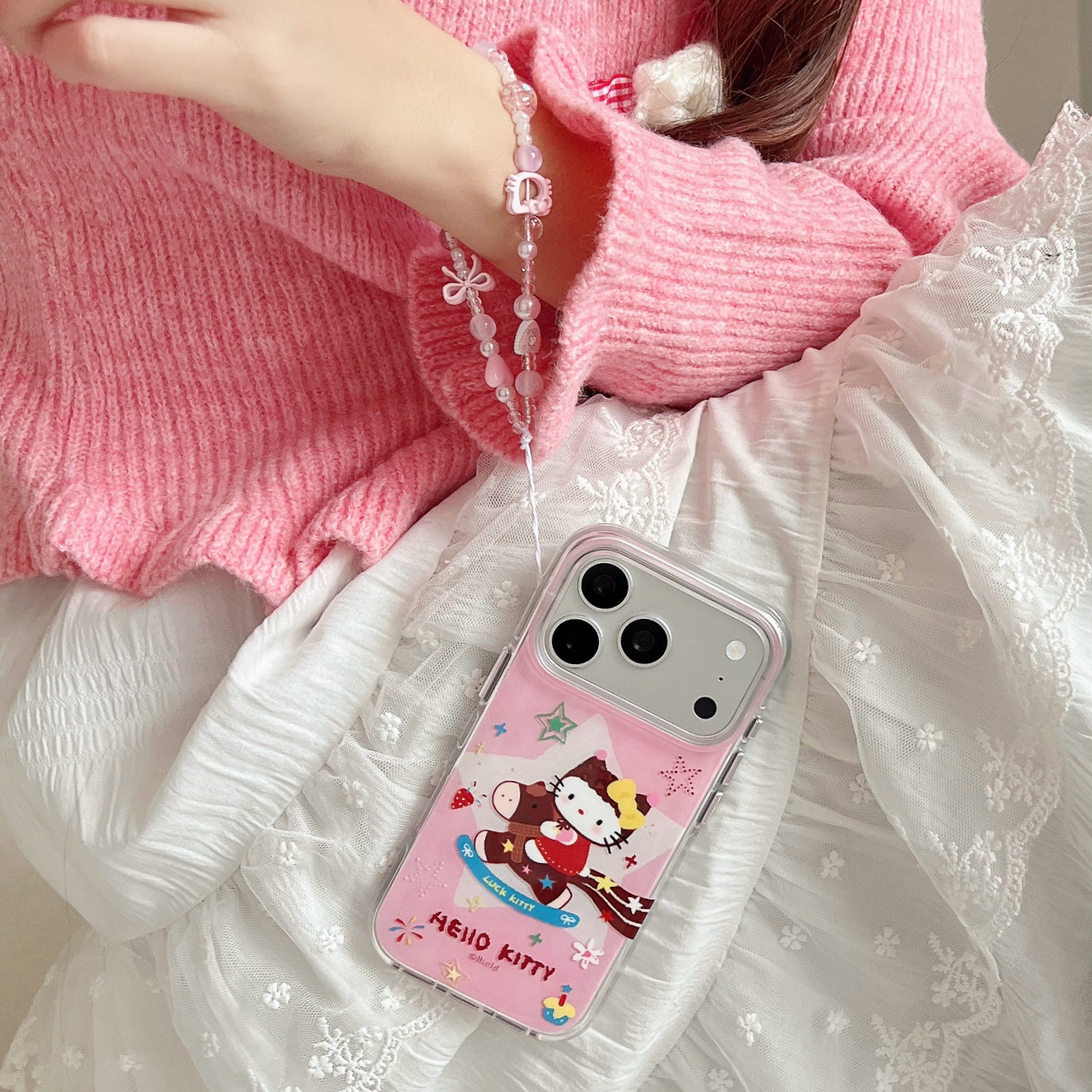 Magical Rocking Horse Kitty Anti-drop Phone Case