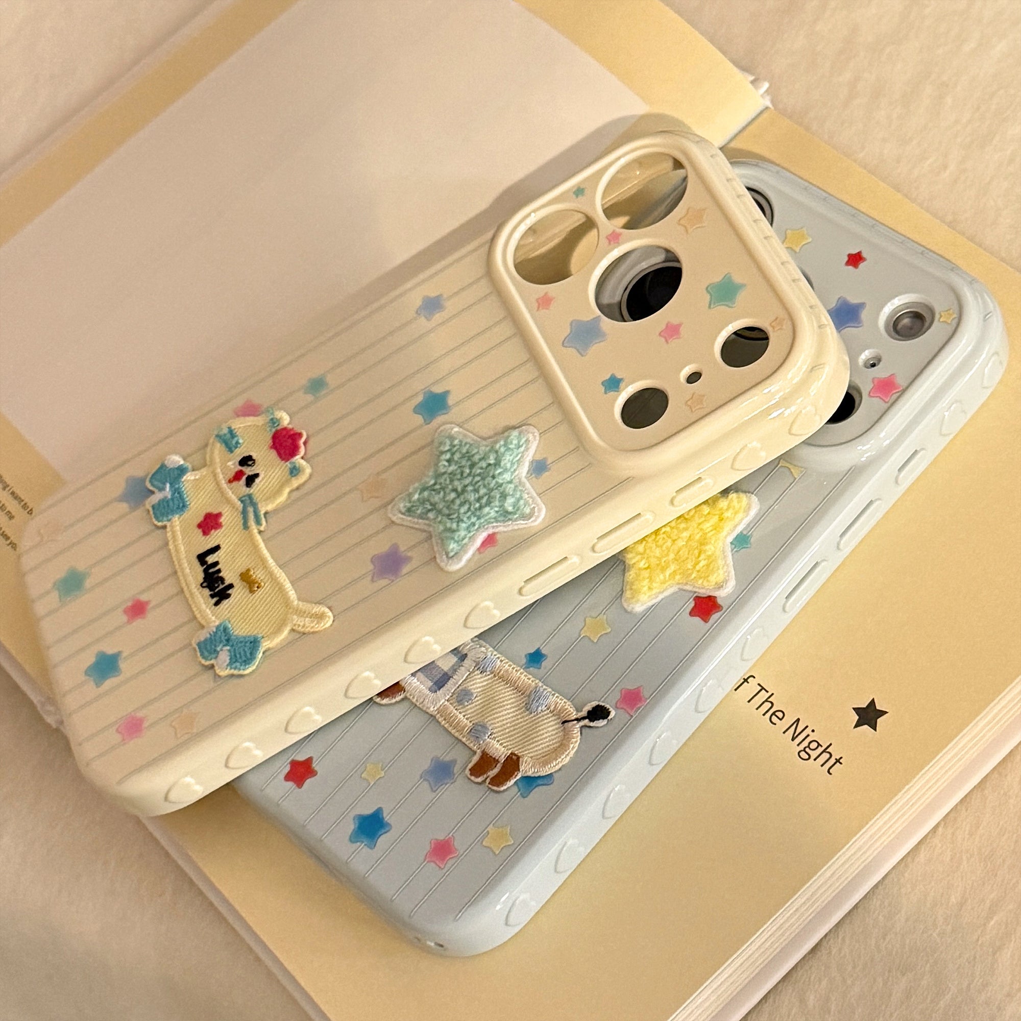 Guava Pink 3D Plush Dachshund Phone Case