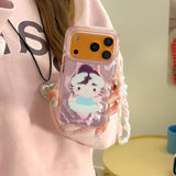 Load image into Gallery viewer, Ballet Kitty Round Edge Airbag Double-Sided Phone Case