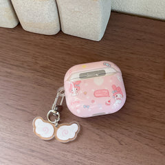 Blush Tone Star My Melody AirPods Case - For All AirPods Models