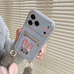 Judy Electroplated Large Window Phone Case