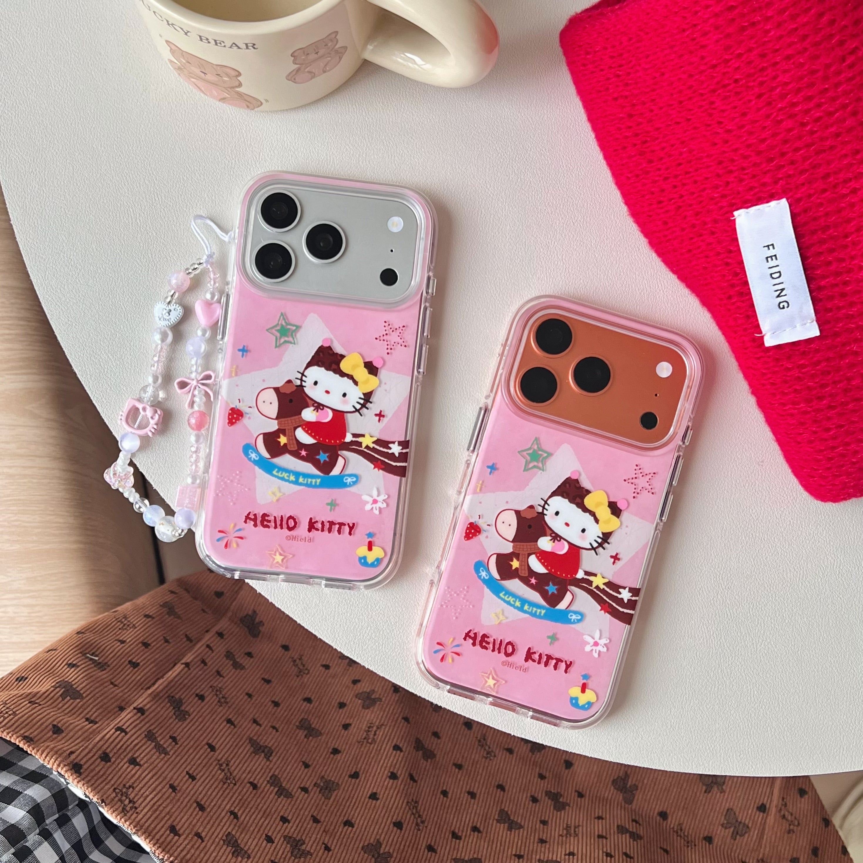 Magical Rocking Horse Kitty Anti-drop Phone Case