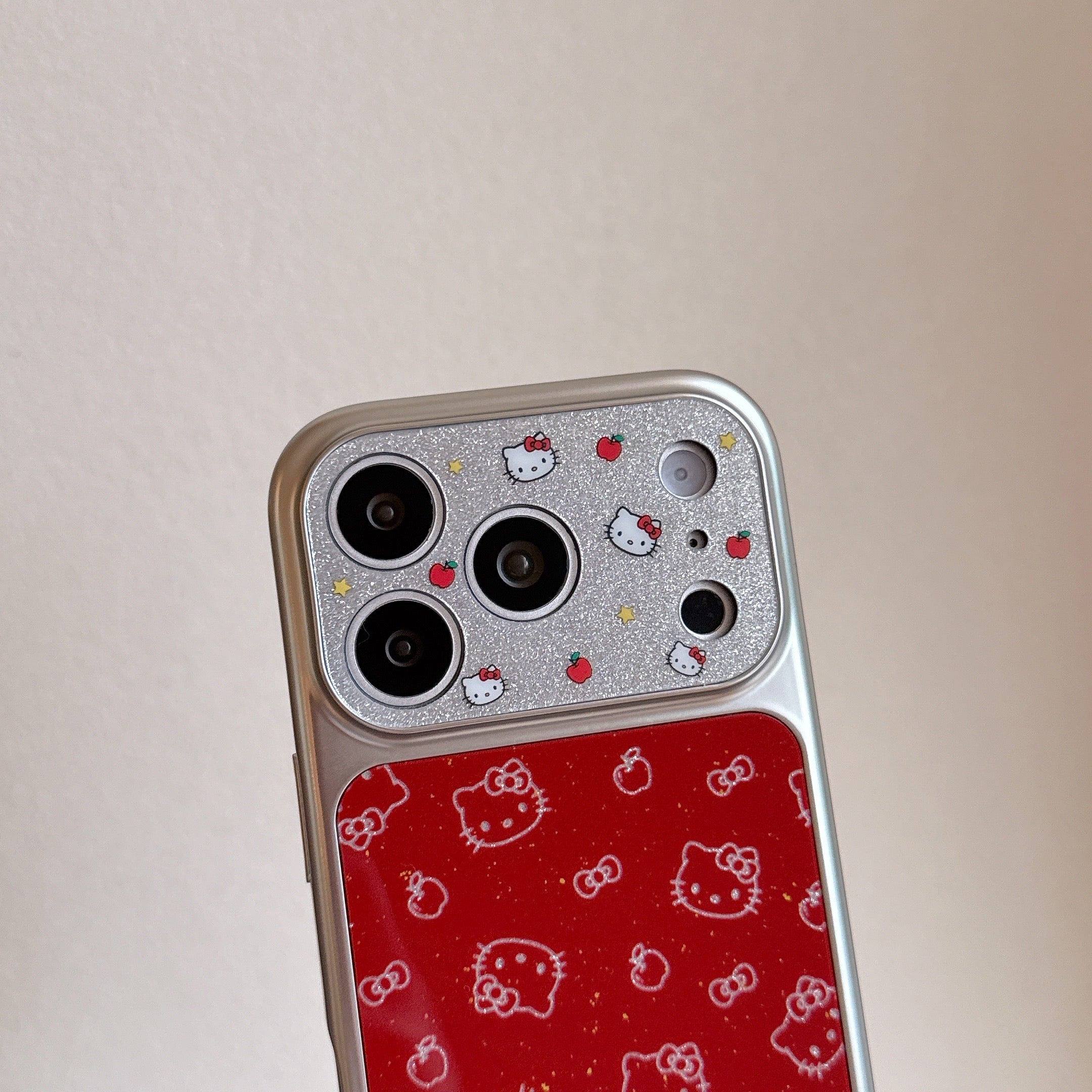 Kitty red Apple phone case