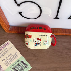 Color Block Star Fish Tank Hello Kitty AirPods Case - For All AirPods Models