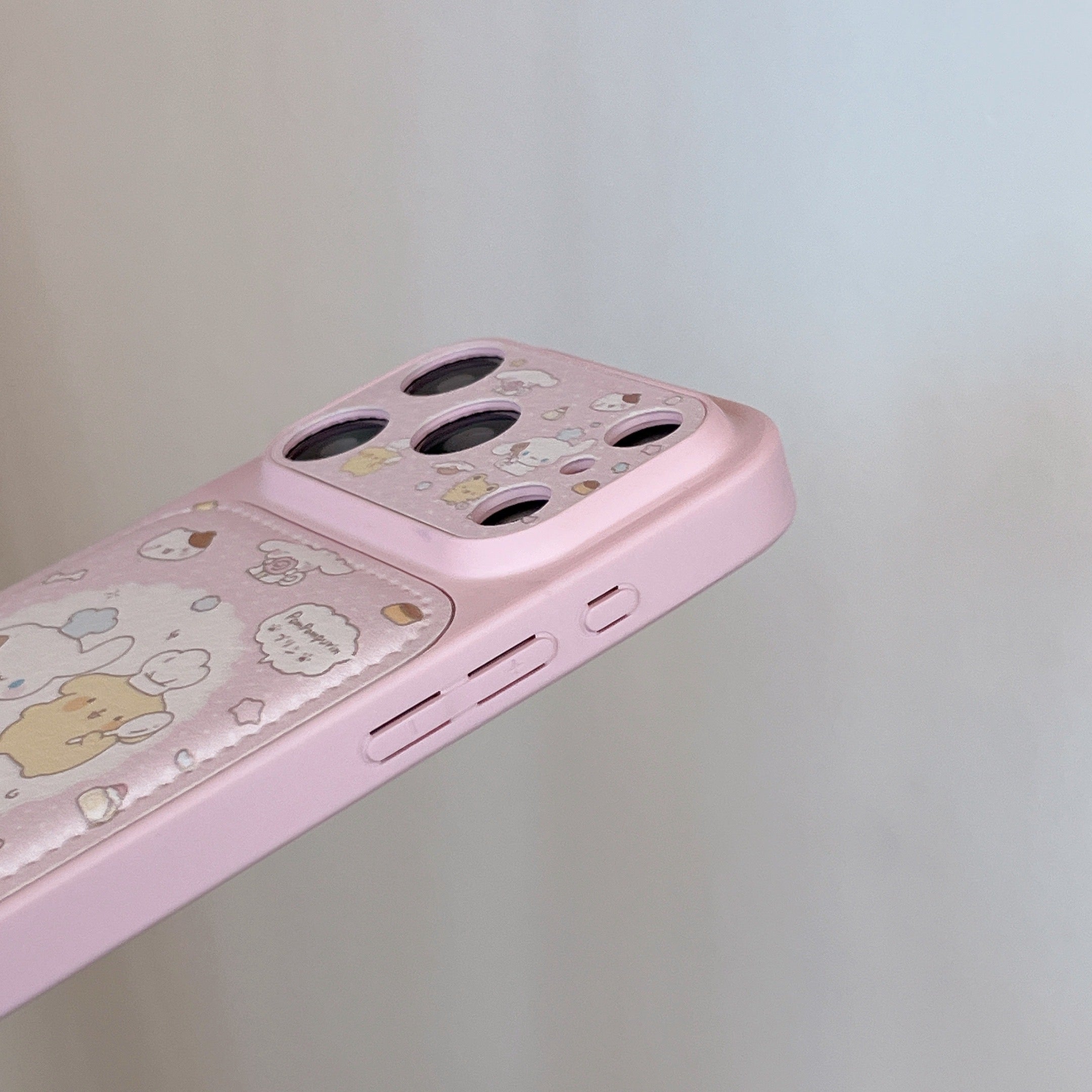 Aesthetic Cartoon Chef Dog Case: 360° Protective Shockproof Series for iPhone 13-17 Series | Cinnamoroll & Pompompurin Bakery Design