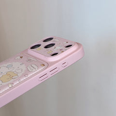Aesthetic Cartoon Chef Dog Case: 360° Protective Shockproof Series for iPhone 13-17 Series | Cinnamoroll & Pompompurin Bakery Design