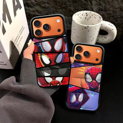 Spider-Man Puffer Phone Case for iPhone 13-17 Pro Max
