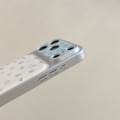 Hand Drawn Line Art Dog Phone Case for iPhone 13-17 Pro Max