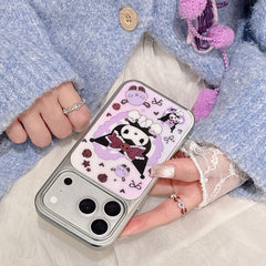 Gold-plated Kuromi phone case