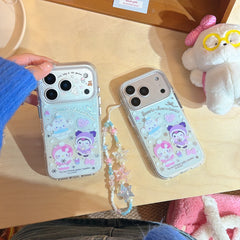 Winter Silver Snowflake Sanrio Gold-Plated Phone Case