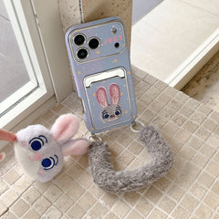 Judy Electroplated Large Window Phone Case