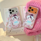 Load image into Gallery viewer, Ballet Kitty Round Edge Airbag Double-Sided Phone Case