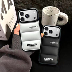 Essentials Puffer Phone Case for iPhone 13-17 Pro Max