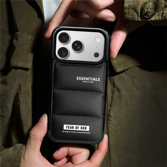 Essentials Puffer Phone Case for iPhone 13-17 Pro Max