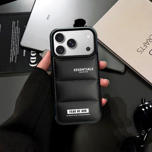 Essentials Puffer Phone Case for iPhone 13-17 Pro Max
