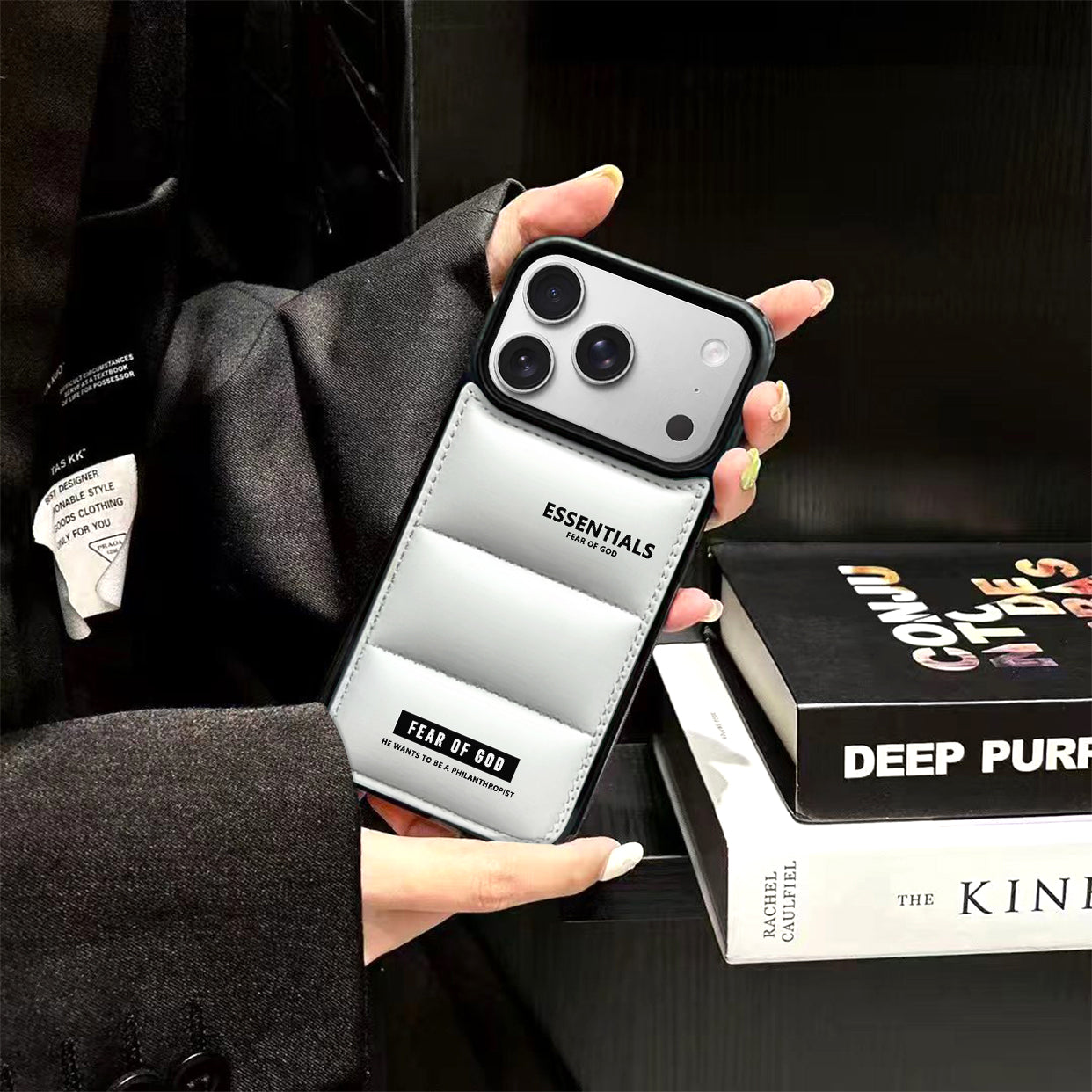 Essentials Puffer Phone Case for iPhone 13-17 Pro Max