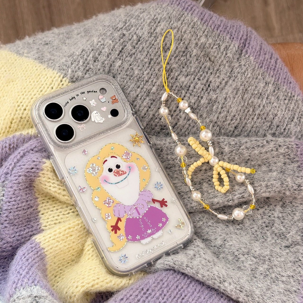 Rapunzel & Olaf Phone Case for iPhone 13-17 Pro Max
