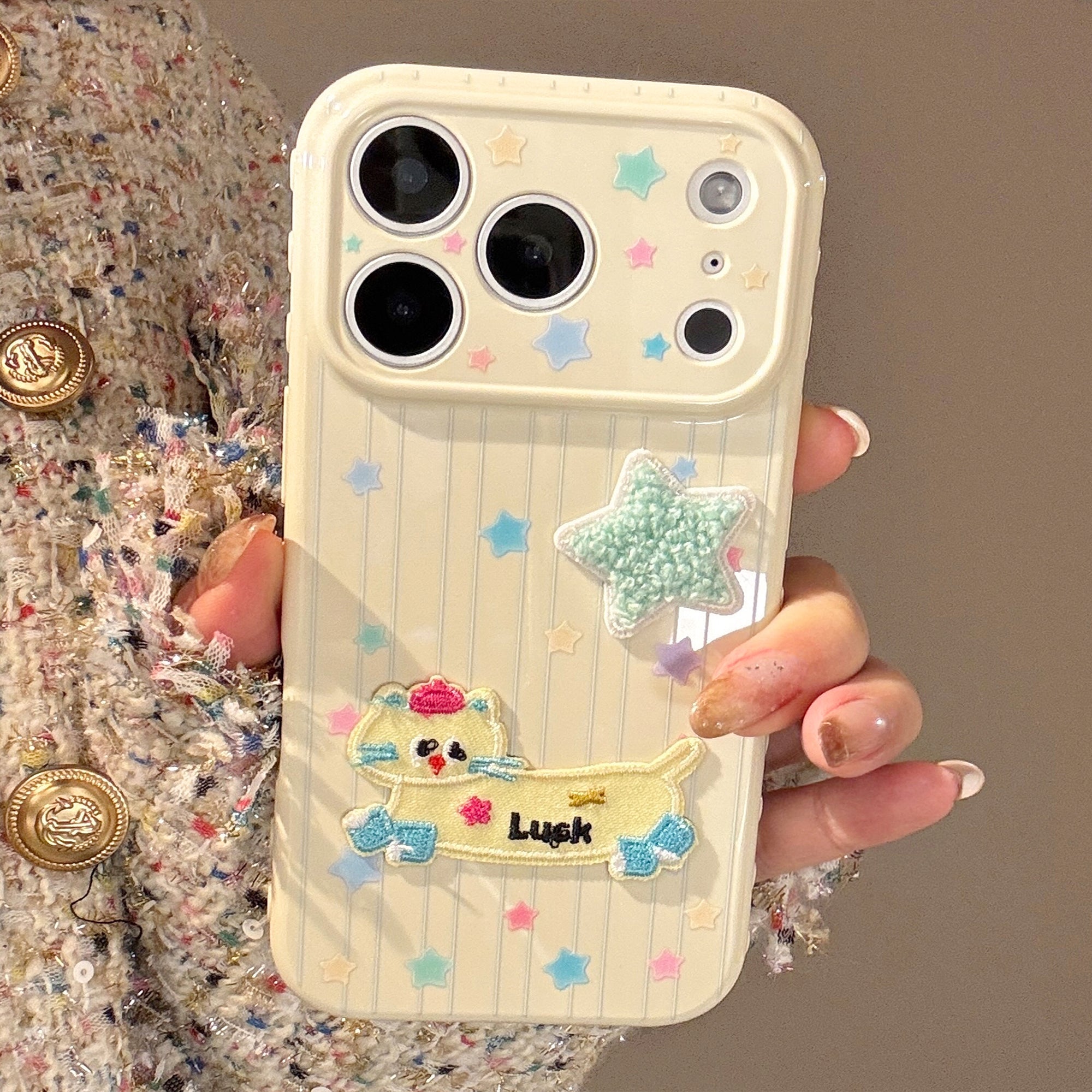 Guava Pink 3D Plush Dachshund Phone Case