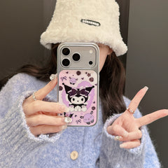 Gold-plated Kuromi phone case