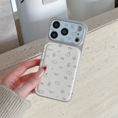 Hand Drawn Line Art Dog Phone Case for iPhone 13-17 Pro Max