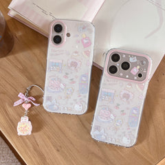 Kitty cake Apple phone case